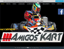 Tablet Screenshot of amigoskart.com